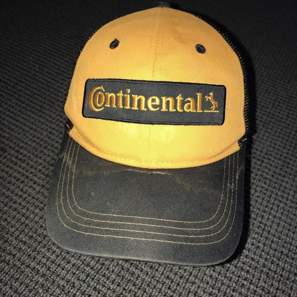 Continental Tires Black OSFA Trucker‎ Hat